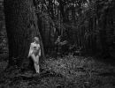 nude on a tree